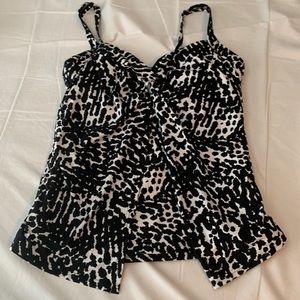 Lands end tankini. Size 8. Never worn